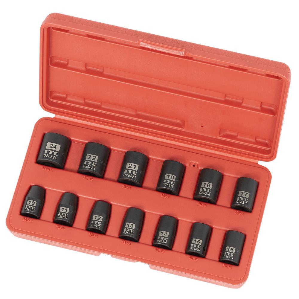 Impact Socket Sets - Regular<span class=' ItemWarning' style='display:block;'>Item is usually in stock, but we&#39;ll be in touch if there&#39;s a problem<br /></span>