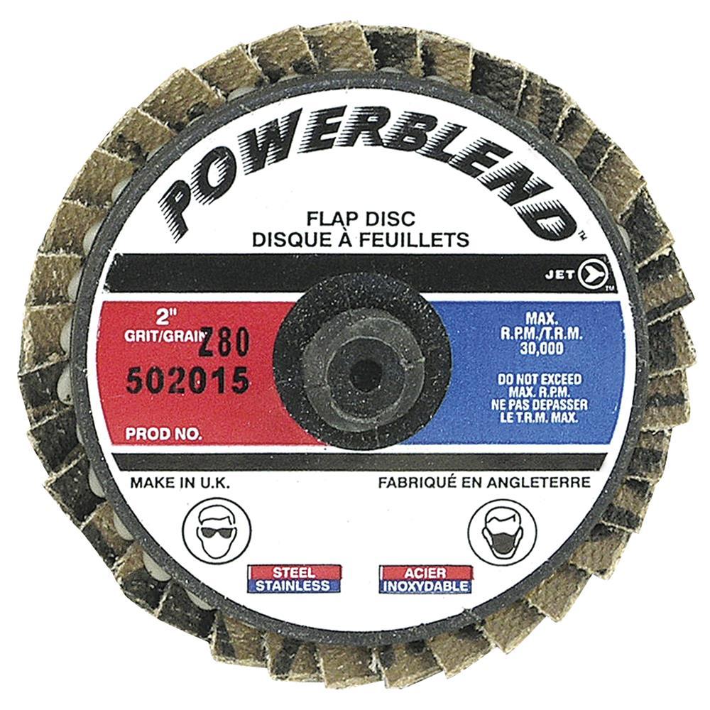 POWERBLEND High Performance Roll-On Flap Discs for Die Grinders<span class=' ItemWarning' style='display:block;'>Item is usually in stock, but we&#39;ll be in touch if there&#39;s a problem<br /></span>