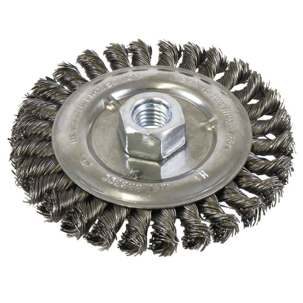 Full Cable Twist Knot Wheels for Angle Grinders<span class=' ItemWarning' style='display:block;'>Item is usually in stock, but we&#39;ll be in touch if there&#39;s a problem<br /></span>