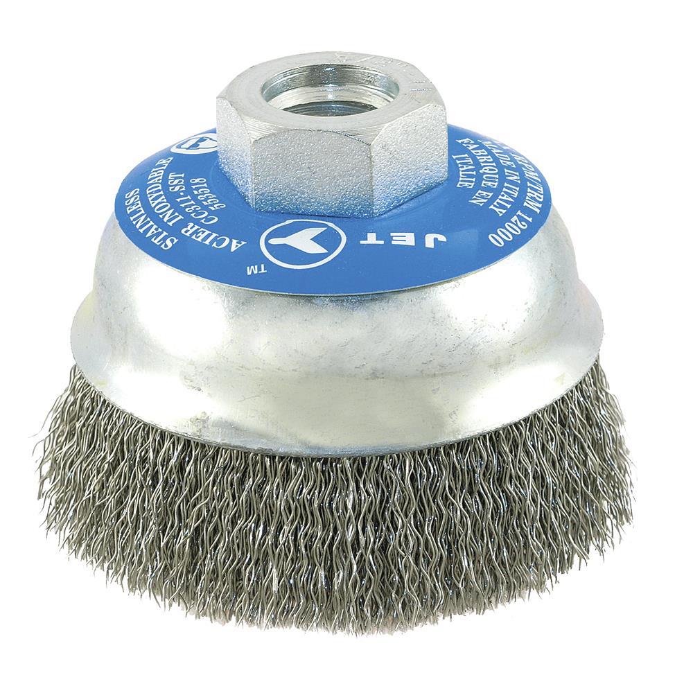 High Performance Crimped Cup Brushes<span class=' ItemWarning' style='display:block;'>Item is usually in stock, but we&#39;ll be in touch if there&#39;s a problem<br /></span>