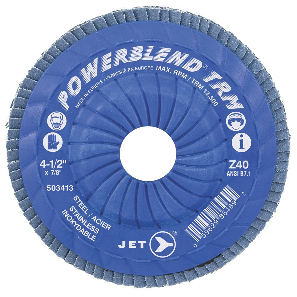 POWERBLEND TRM High Performance Trimmable Flap Discs<span class=' ItemWarning' style='display:block;'>Item is usually in stock, but we&#39;ll be in touch if there&#39;s a problem<br /></span>