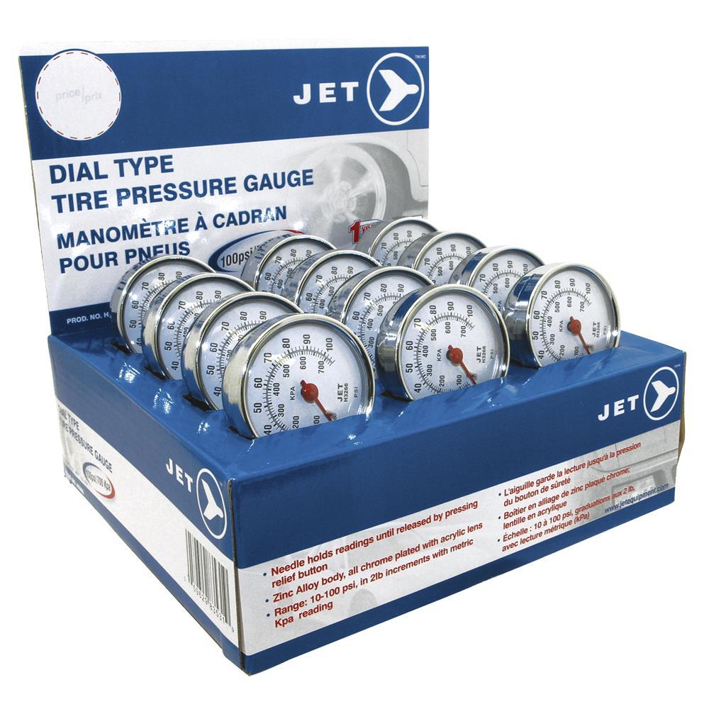 Dial-Type Tire Pressure Gauges<span class=' ItemWarning' style='display:block;'>Item is usually in stock, but we&#39;ll be in touch if there&#39;s a problem<br /></span>