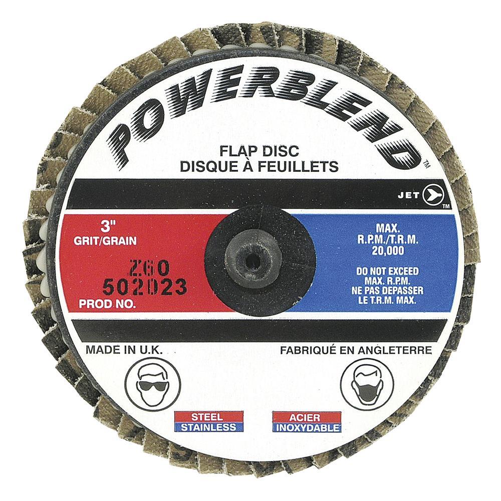 POWERBLEND High Performance Roll-On Flap Discs for Die Grinders<span class=' ItemWarning' style='display:block;'>Item is usually in stock, but we&#39;ll be in touch if there&#39;s a problem<br /></span>