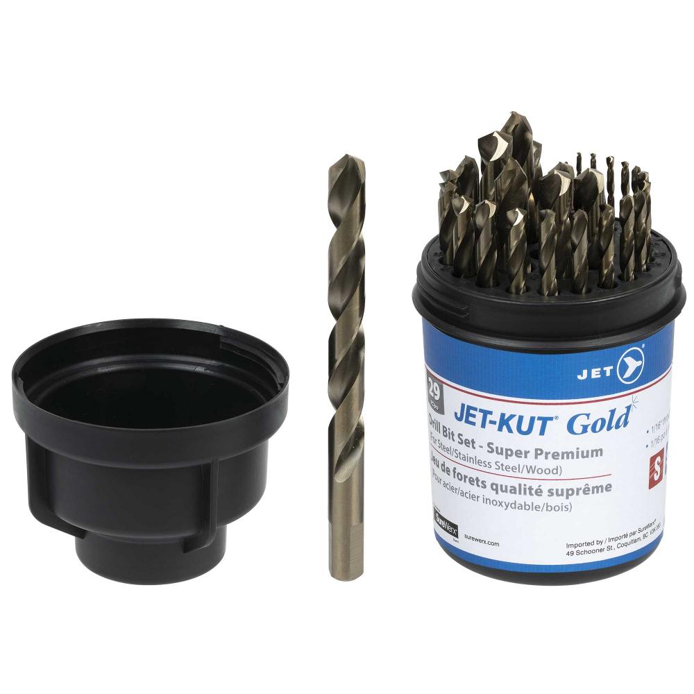 JET-KUT Gold Super Premium Drill Bit Sets<span class=' ItemWarning' style='display:block;'>Item is usually in stock, but we&#39;ll be in touch if there&#39;s a problem<br /></span>