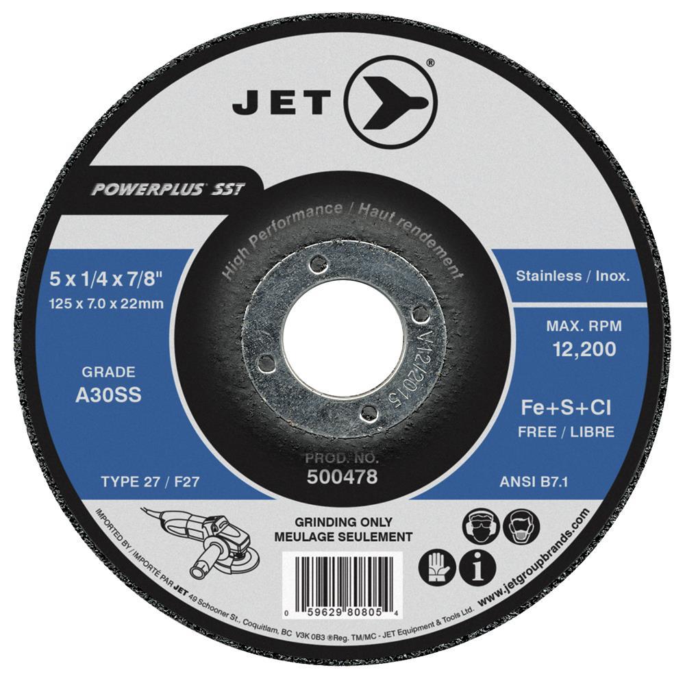 POWERPLUS SST High Performance Depressed Centre Wheels for Angle Grinders<span class=' ItemWarning' style='display:block;'>Item is usually in stock, but we&#39;ll be in touch if there&#39;s a problem<br /></span>