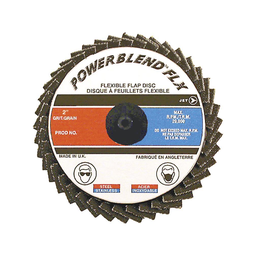 POWERBLEND FLX High Performance Roll-On Flap Discs for Die Grinders<span class=' ItemWarning' style='display:block;'>Item is usually in stock, but we&#39;ll be in touch if there&#39;s a problem<br /></span>