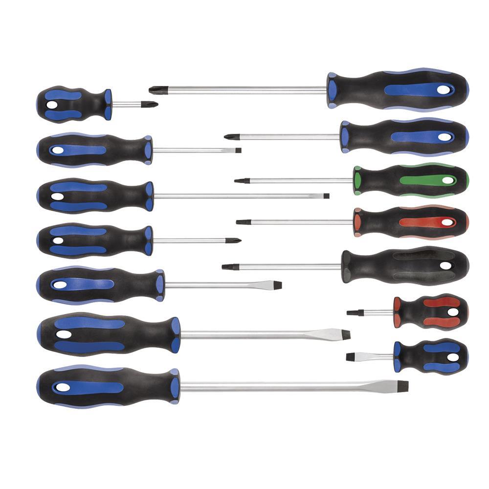 Ergonomic Handle Screwdriver Sets<span class=' ItemWarning' style='display:block;'>Item is usually in stock, but we&#39;ll be in touch if there&#39;s a problem<br /></span>