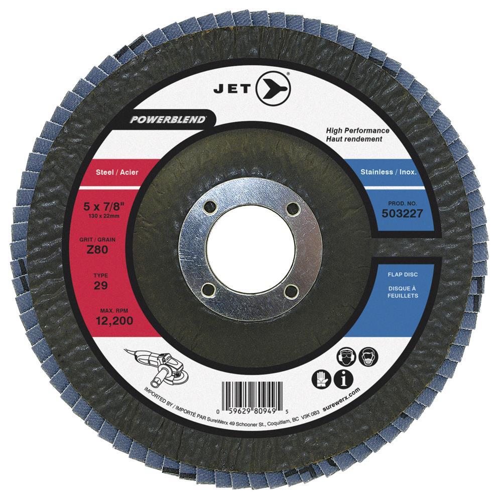 POWERBLEND High Performance Flap Discs for Angle Grinders<span class=' ItemWarning' style='display:block;'>Item is usually in stock, but we&#39;ll be in touch if there&#39;s a problem<br /></span>