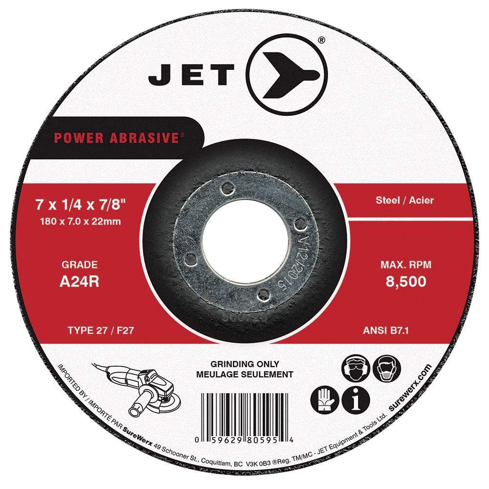 Power Abrasive General Purpose Depressed Centre Wheels for Angle Grinders<span class=' ItemWarning' style='display:block;'>Item is usually in stock, but we&#39;ll be in touch if there&#39;s a problem<br /></span>