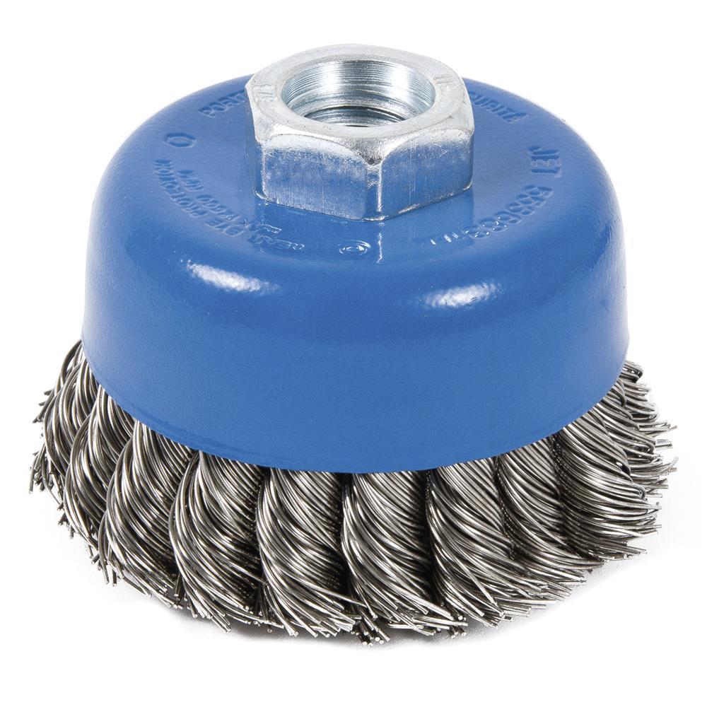 Knot Twisted Cup Brushes<span class=' ItemWarning' style='display:block;'>Item is usually in stock, but we&#39;ll be in touch if there&#39;s a problem<br /></span>