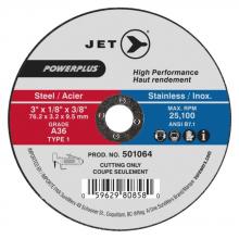 Jet - CA 501064 - POWERPLUS High Performance Cut-Off Wheels for Die Grinders