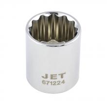 Jet - CA 671224 - Chrome Sockets Standard Length