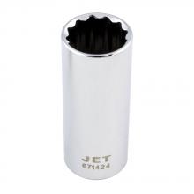 Jet - CA 671424 - Chrome Sockets Deep Well