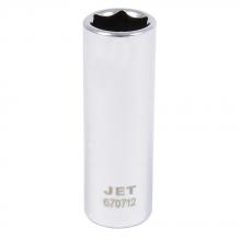 Jet - CA 670712 - Chrome Sockets Deep Well