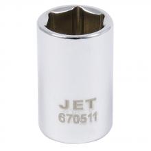 Jet - CA 670511 - Chrome Sockets Standard Length