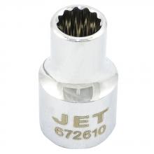 Jet - CA 672610 - Chrome Sockets Standard Length