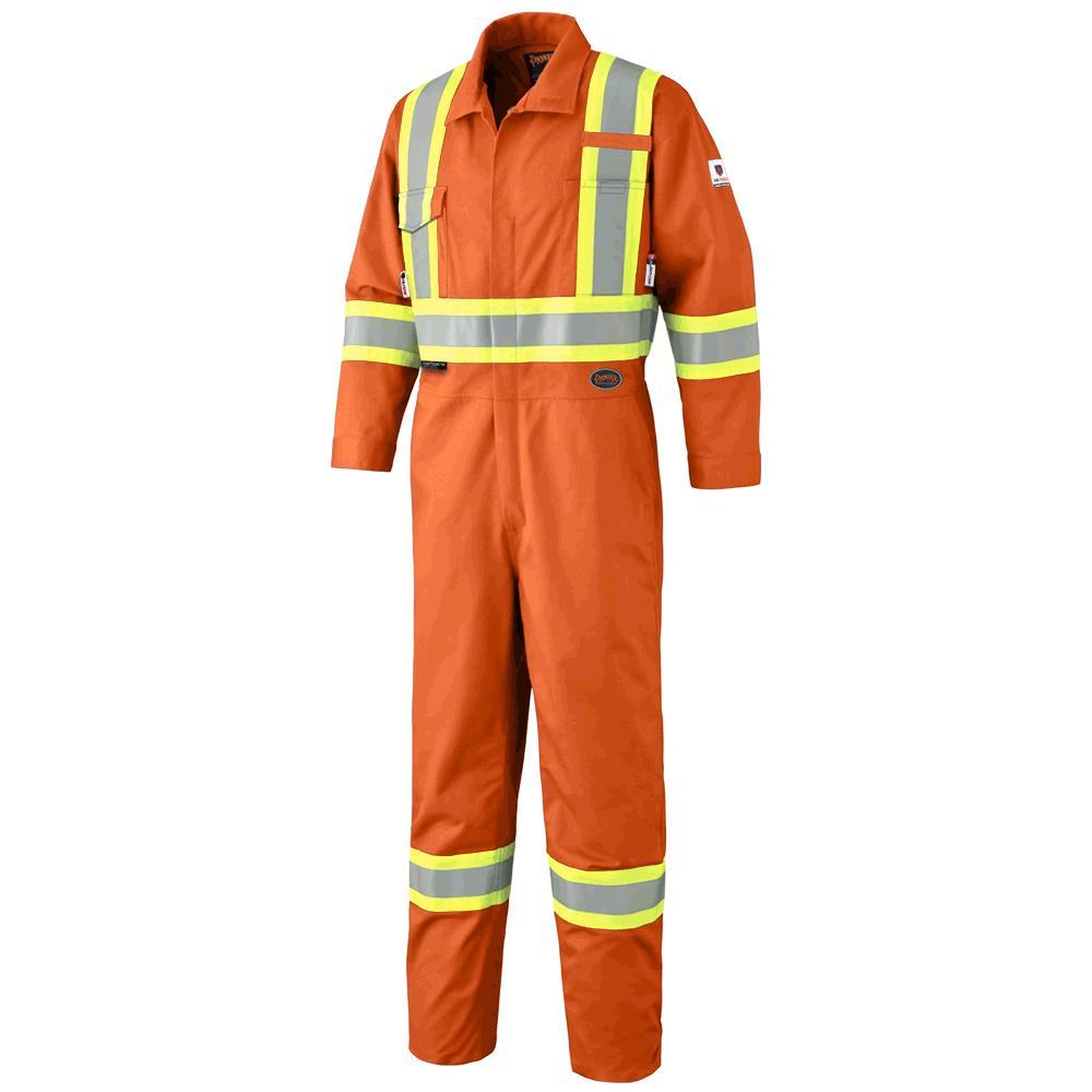 His-Vis FR-TECH Flame-Resistant Coveralls<span class=' ItemWarning' style='display:block;'>Item is usually in stock, but we&#39;ll be in touch if there&#39;s a problem<br /></span>