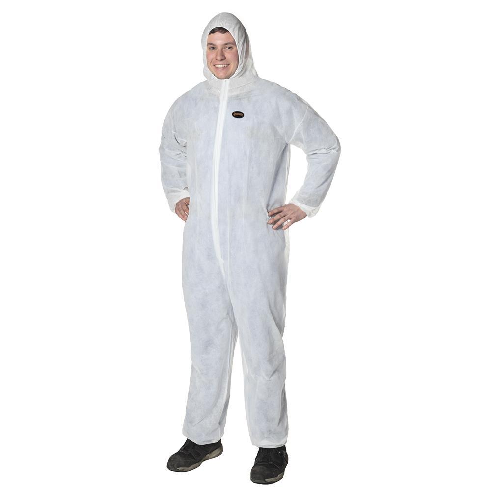 Disposable Coveralls<span class=' ItemWarning' style='display:block;'>Item is usually in stock, but we&#39;ll be in touch if there&#39;s a problem<br /></span>