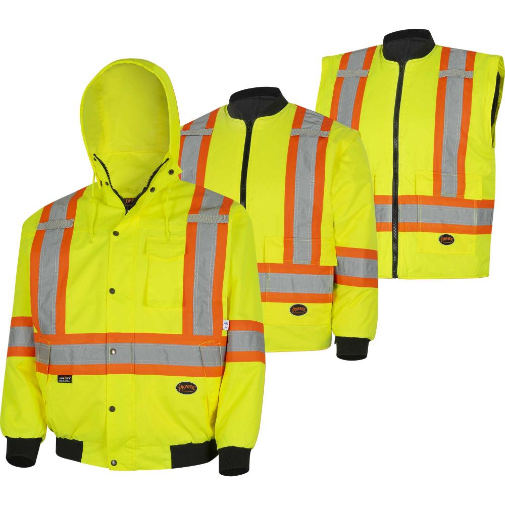 Waterproof 7-in-1 Safety Bomber Jackets<span class=' ItemWarning' style='display:block;'>Item is usually in stock, but we&#39;ll be in touch if there&#39;s a problem<br /></span>