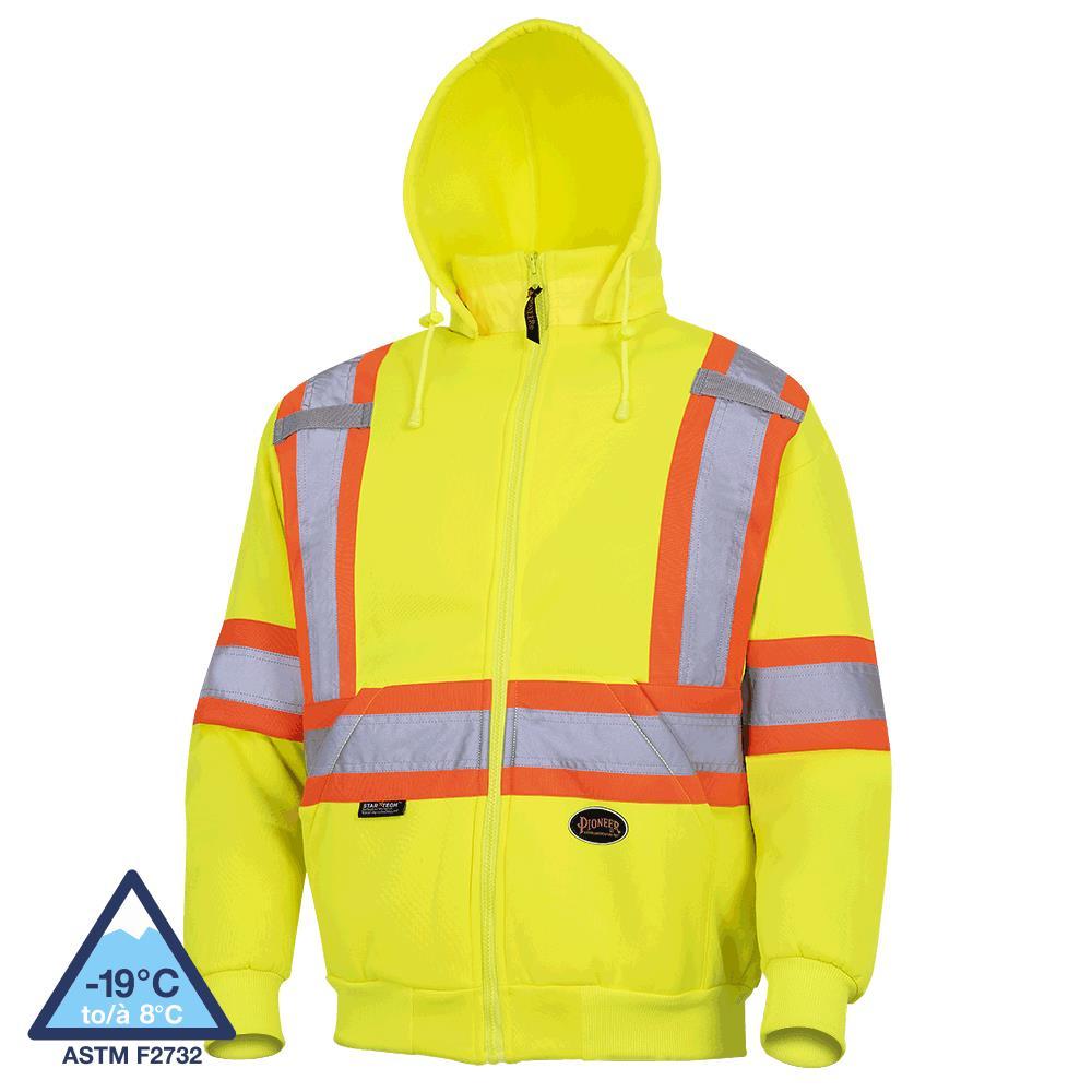 Hi Vis Polyester Fleece Hoodies<span class=' ItemWarning' style='display:block;'>Item is usually in stock, but we&#39;ll be in touch if there&#39;s a problem<br /></span>