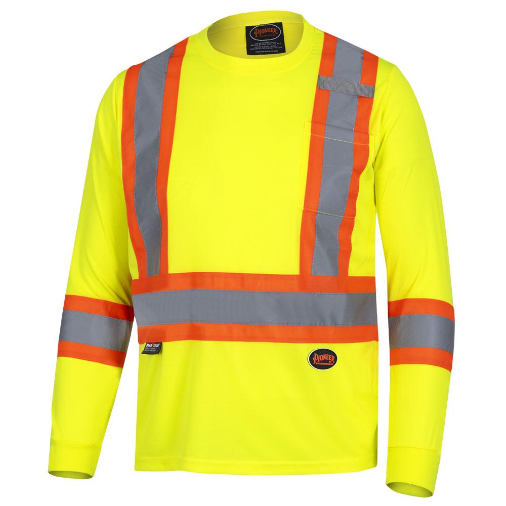 Bird&#39;s-Eye Long-Sleeved Safety Shirts<span class=' ItemWarning' style='display:block;'>Item is usually in stock, but we&#39;ll be in touch if there&#39;s a problem<br /></span>