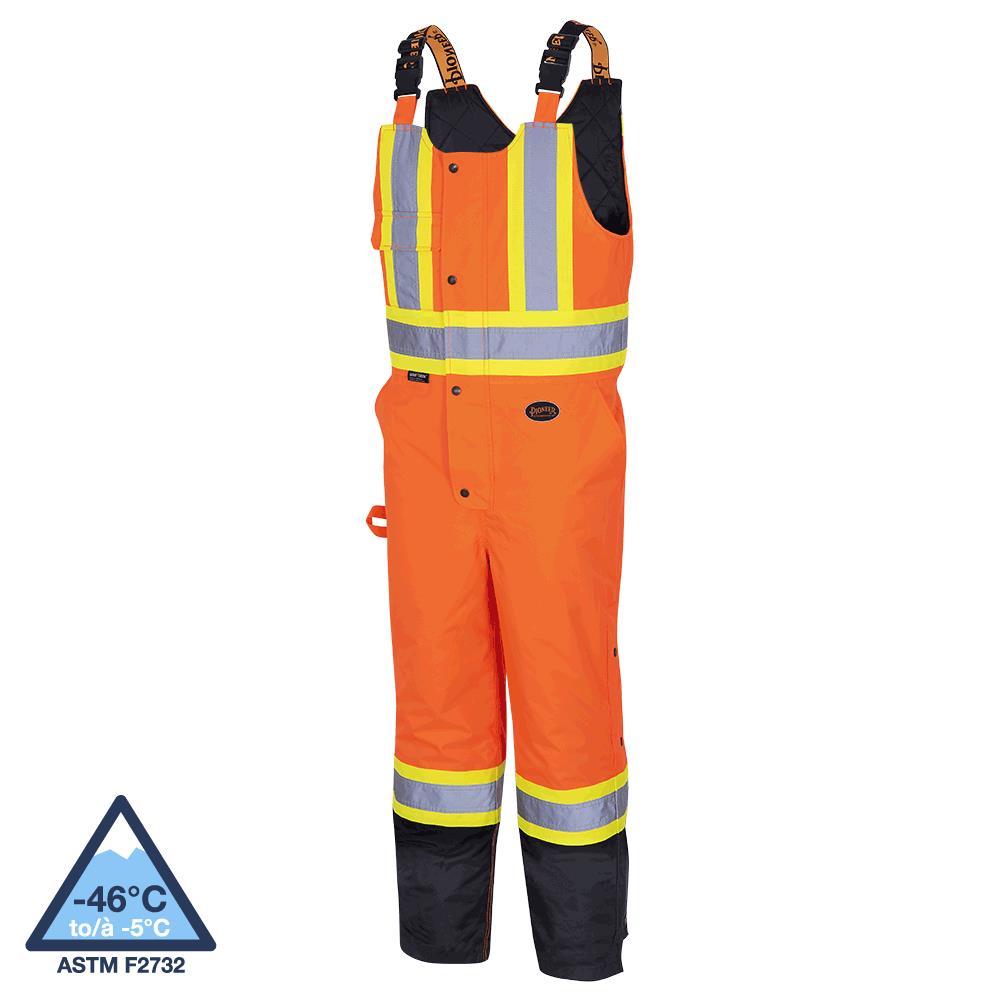 Hi-Vis Waterproof Quilted Safety Overalls<span class=' ItemWarning' style='display:block;'>Item is usually in stock, but we&#39;ll be in touch if there&#39;s a problem<br /></span>