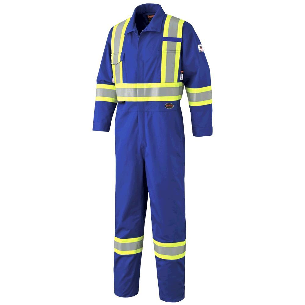 His-Vis FR-TECH Flame-Resistant Coveralls<span class=' ItemWarning' style='display:block;'>Item is usually in stock, but we&#39;ll be in touch if there&#39;s a problem<br /></span>