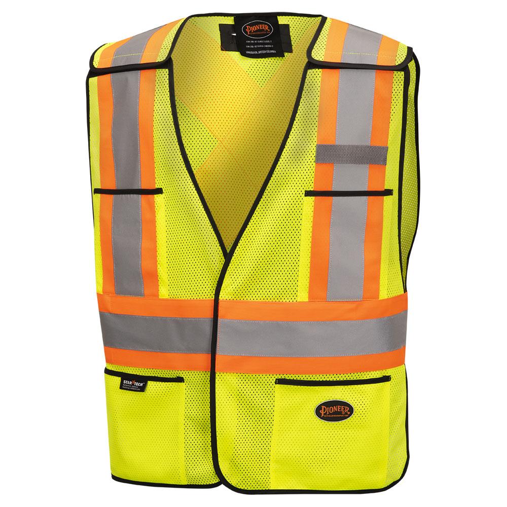 Safety Tear-Away Mesh Vests - One Size<span class=' ItemWarning' style='display:block;'>Item is usually in stock, but we&#39;ll be in touch if there&#39;s a problem<br /></span>