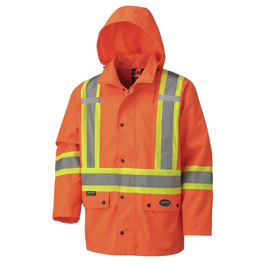 Waterproof Safety Jackets 450D Oxford Polyester<span class=' ItemWarning' style='display:block;'>Item is usually in stock, but we&#39;ll be in touch if there&#39;s a problem<br /></span>