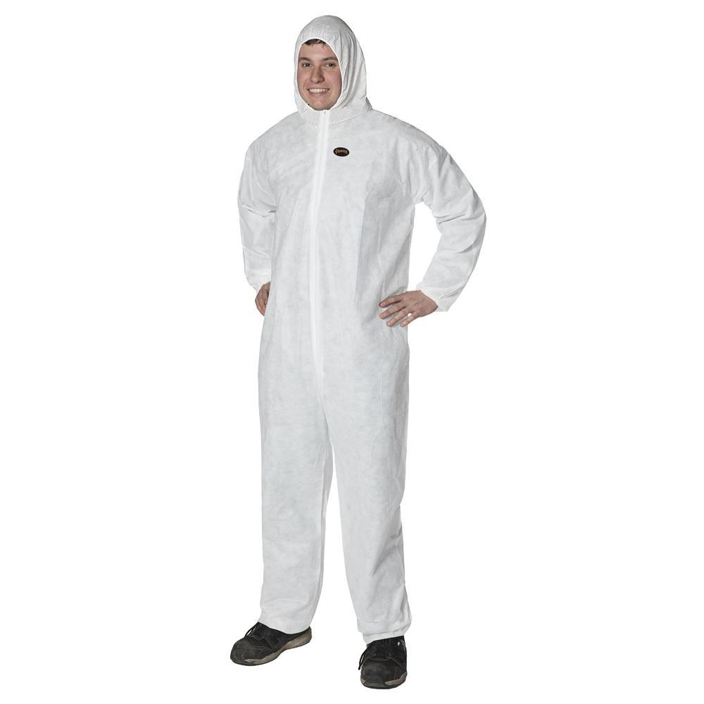 Disposable Coveralls<span class=' ItemWarning' style='display:block;'>Item is usually in stock, but we&#39;ll be in touch if there&#39;s a problem<br /></span>