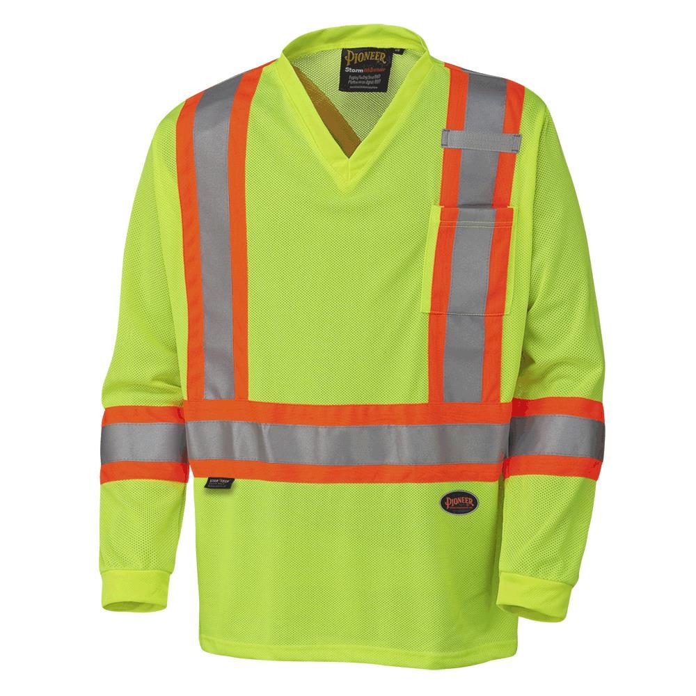 Long-Sleeved Safety Shirts - Micro Mesh<span class=' ItemWarning' style='display:block;'>Item is usually in stock, but we&#39;ll be in touch if there&#39;s a problem<br /></span>