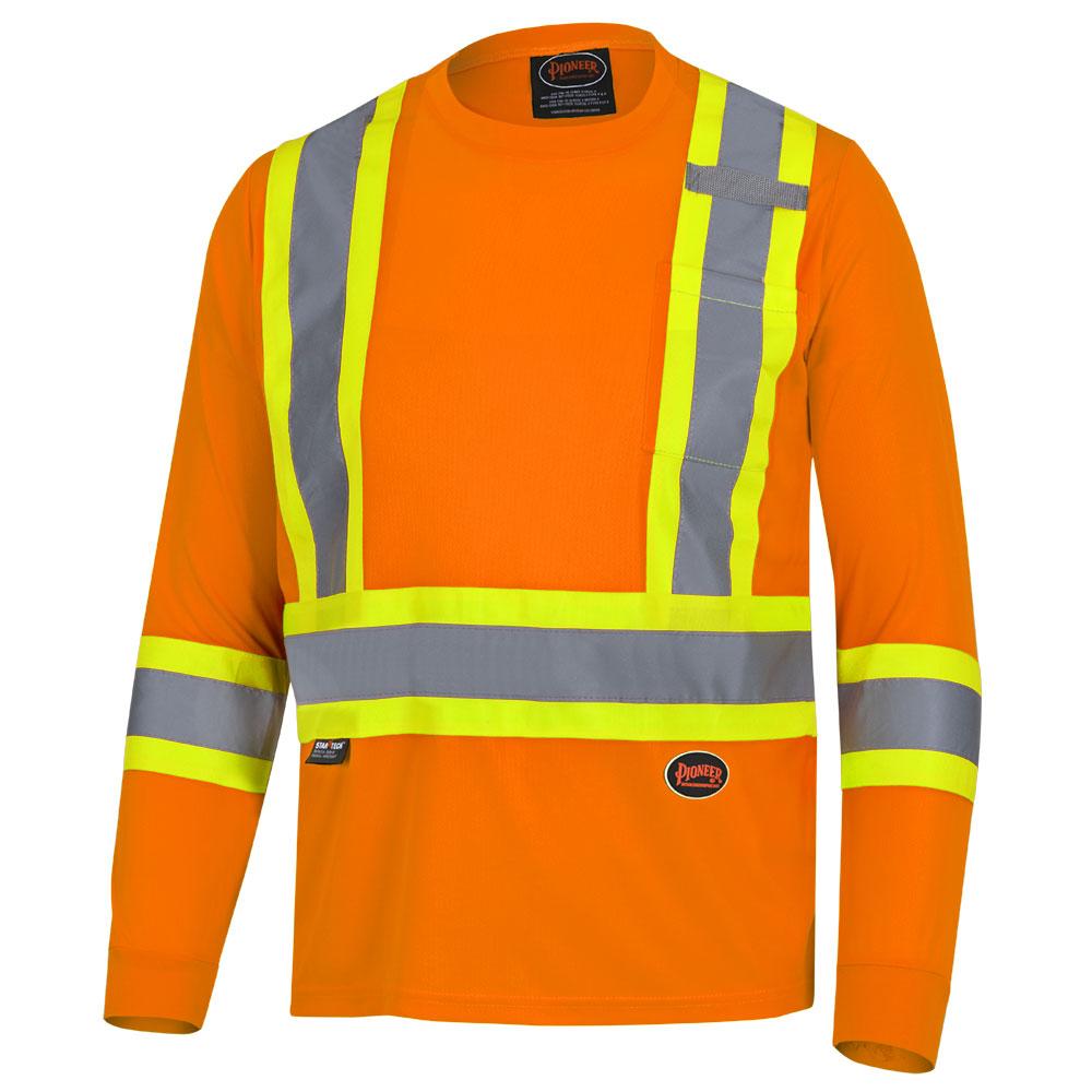 Bird&#39;s-Eye Long-Sleeved Safety Shirts<span class=' ItemWarning' style='display:block;'>Item is usually in stock, but we&#39;ll be in touch if there&#39;s a problem<br /></span>