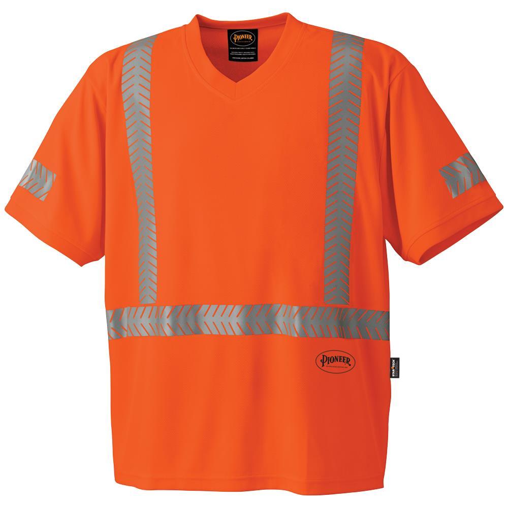 CoolPass® Hi-Vis Safety T-Shirts fabric<span class=' ItemWarning' style='display:block;'>Item is usually in stock, but we&#39;ll be in touch if there&#39;s a problem<br /></span>