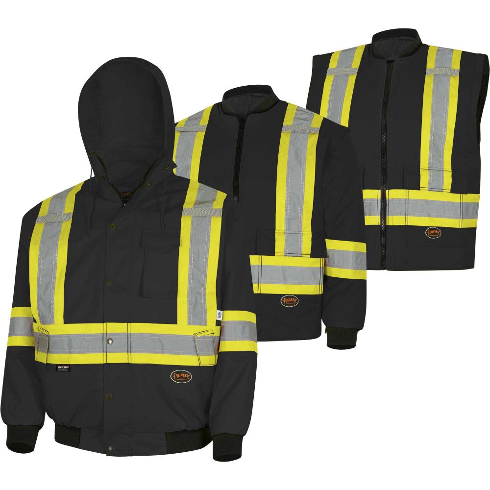 Waterproof 7-in-1 Safety Bomber Jackets<span class=' ItemWarning' style='display:block;'>Item is usually in stock, but we&#39;ll be in touch if there&#39;s a problem<br /></span>