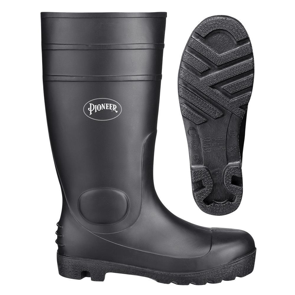 Plain Toe PVC Boots<span class=' ItemWarning' style='display:block;'>Item is usually in stock, but we&#39;ll be in touch if there&#39;s a problem<br /></span>