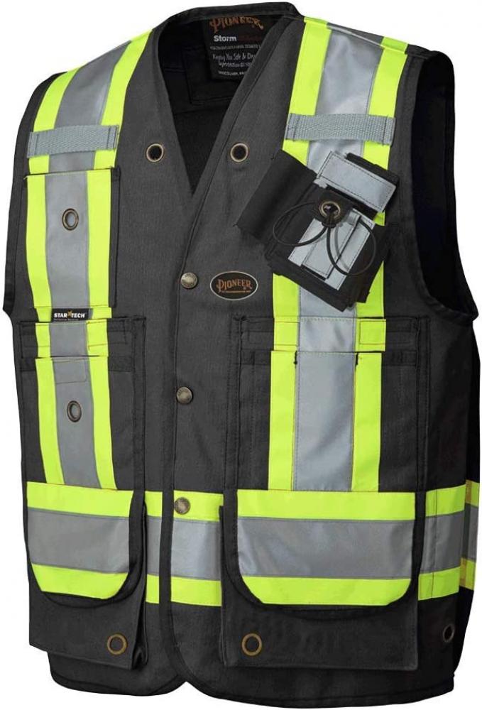 Surveyor’s Safety Vests Cotton Duck<span class=' ItemWarning' style='display:block;'>Item is usually in stock, but we&#39;ll be in touch if there&#39;s a problem<br /></span>