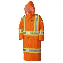 Pioneer V3520350-2XL - FR Waterproof Hi-Vis Safety Long Coats