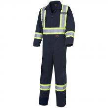 Pioneer V202068T-44 - Safety Coveralls - Polyester/Cotton - Boot Access Zippers