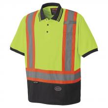 Pioneer V1051360-2XL - Hi-Vis Safety Short-Sleeved Polo Shirts