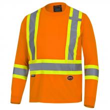 Pioneer V1051250-2XL - Bird's-Eye Long-Sleeved Safety Shirts