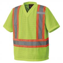 Pioneer V1050460-L - Hi-Vis Safety T-Shirts Polyester Mesh