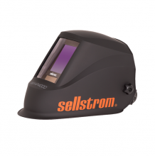 Sellstrom S26400 - Premium Series Welding Helmet with Extra-Large Blue Lens Technology ADF