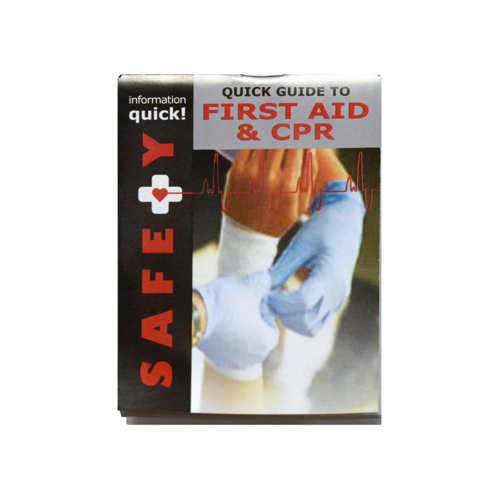 First Aid Pocket Guide, Bilingual<span class=' ItemWarning' style='display:block;'>Item is usually in stock, but we&#39;ll be in touch if there&#39;s a problem<br /></span>