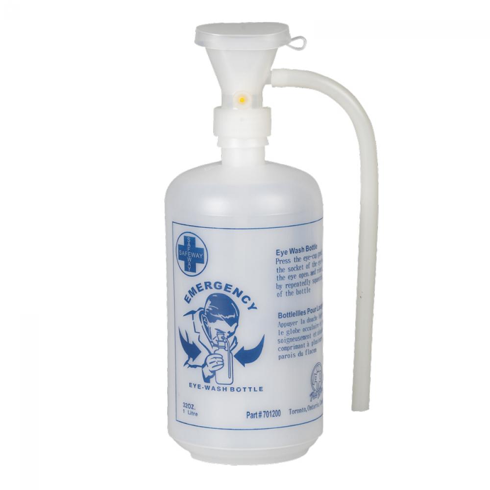 Eyewash Bottle with Eye Cup, 1L<span class=' ItemWarning' style='display:block;'>Item is usually in stock, but we&#39;ll be in touch if there&#39;s a problem<br /></span>