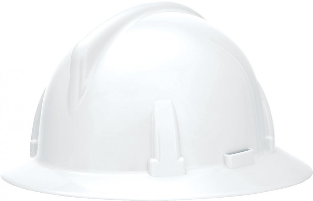 Topgard Non-Slotted Hat,  White, w/1-Touch Suspension<span class=' ItemWarning' style='display:block;'>Item is usually in stock, but we&#39;ll be in touch if there&#39;s a problem<br /></span>