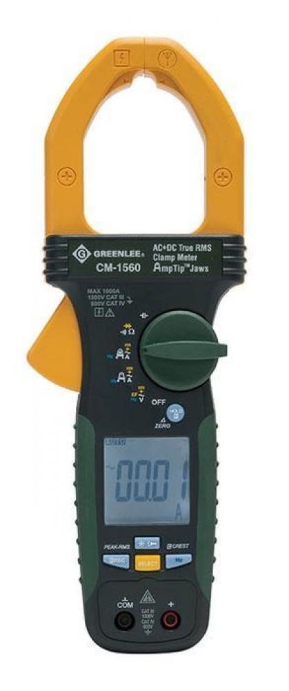 AC/DC True RMS Clamp Meter, 1000V, 1000A<span class=' ItemWarning' style='display:block;'>Item is usually in stock, but we&#39;ll be in touch if there&#39;s a problem<br /></span>