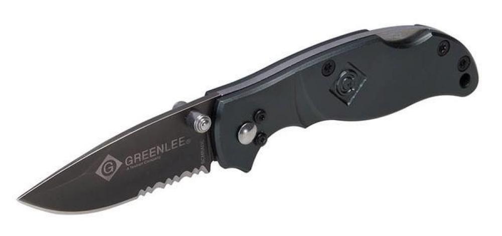 Titanium-Coated Drop Point Pocket Knife, Aluminum<span class=' ItemWarning' style='display:block;'>Item is usually in stock, but we&#39;ll be in touch if there&#39;s a problem<br /></span>