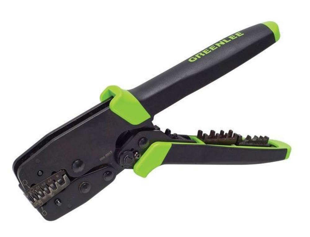 Crimping Tool with 10873, 10874, and 10875 Die Sets<span class=' ItemWarning' style='display:block;'>Item is usually in stock, but we&#39;ll be in touch if there&#39;s a problem<br /></span>