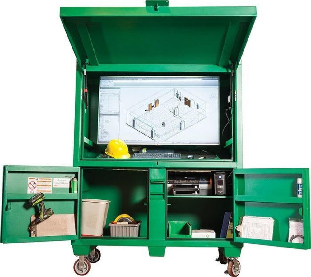 Compact Field Office with casters<span class=' ItemWarning' style='display:block;'>Item is usually in stock, but we&#39;ll be in touch if there&#39;s a problem<br /></span>