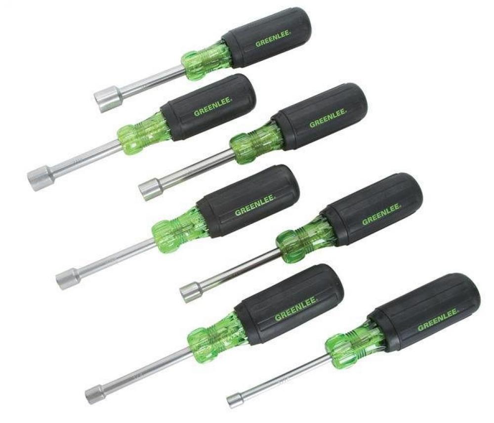 7-Piece Nut Driver Set (3&#34; Shank): Sizes 3/16&#34;, 1/4&#34;, 5/16&#34;, 11/32&#34;, 3/8&#34;, 7<span class=' ItemWarning' style='display:block;'>Item is usually in stock, but we&#39;ll be in touch if there&#39;s a problem<br /></span>